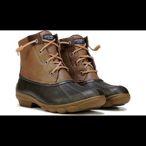 Sperry- Syren Waterproof Duck Boot Brown
